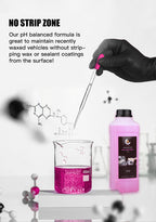 Car Wash Liquid Car Wax Foam Rich Cleaning Polishing