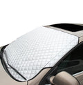 Winter front windshield antifreeze cover