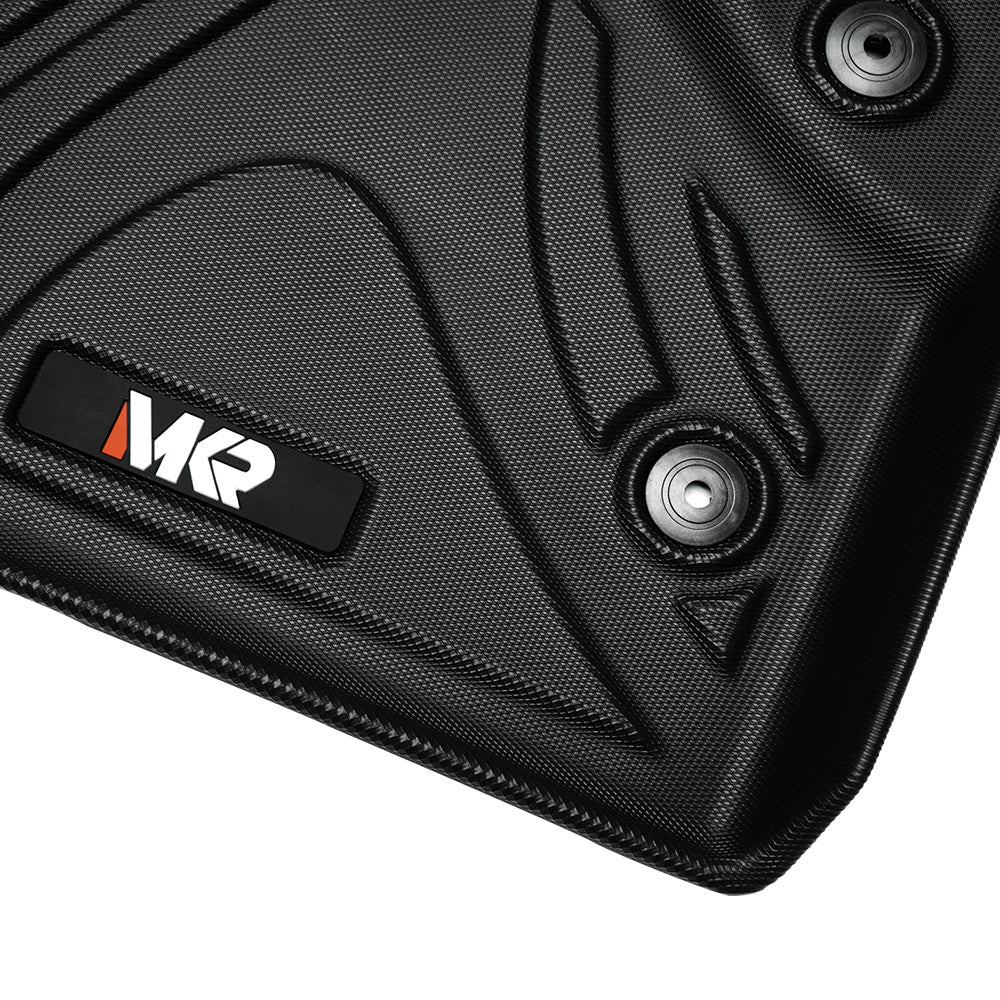 Car Floor Mats For 2021-2023 Ford Bronco 3D TPE All-Weather Full Set Interior