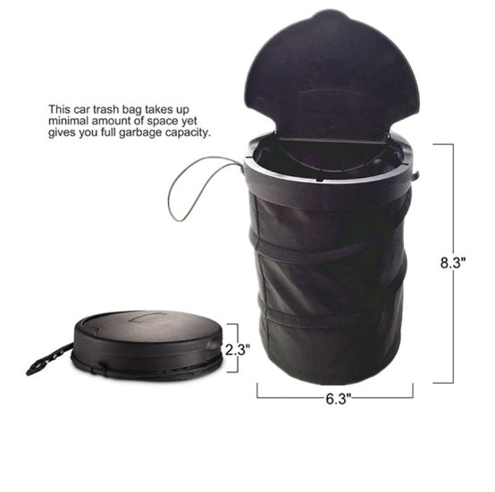 Car Trash Bin Cans Folding Garbage Dust