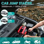 1Pc Portable Car Jump Starter, And more
