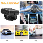 Portable Car Heater Heating Fan 2 In 1