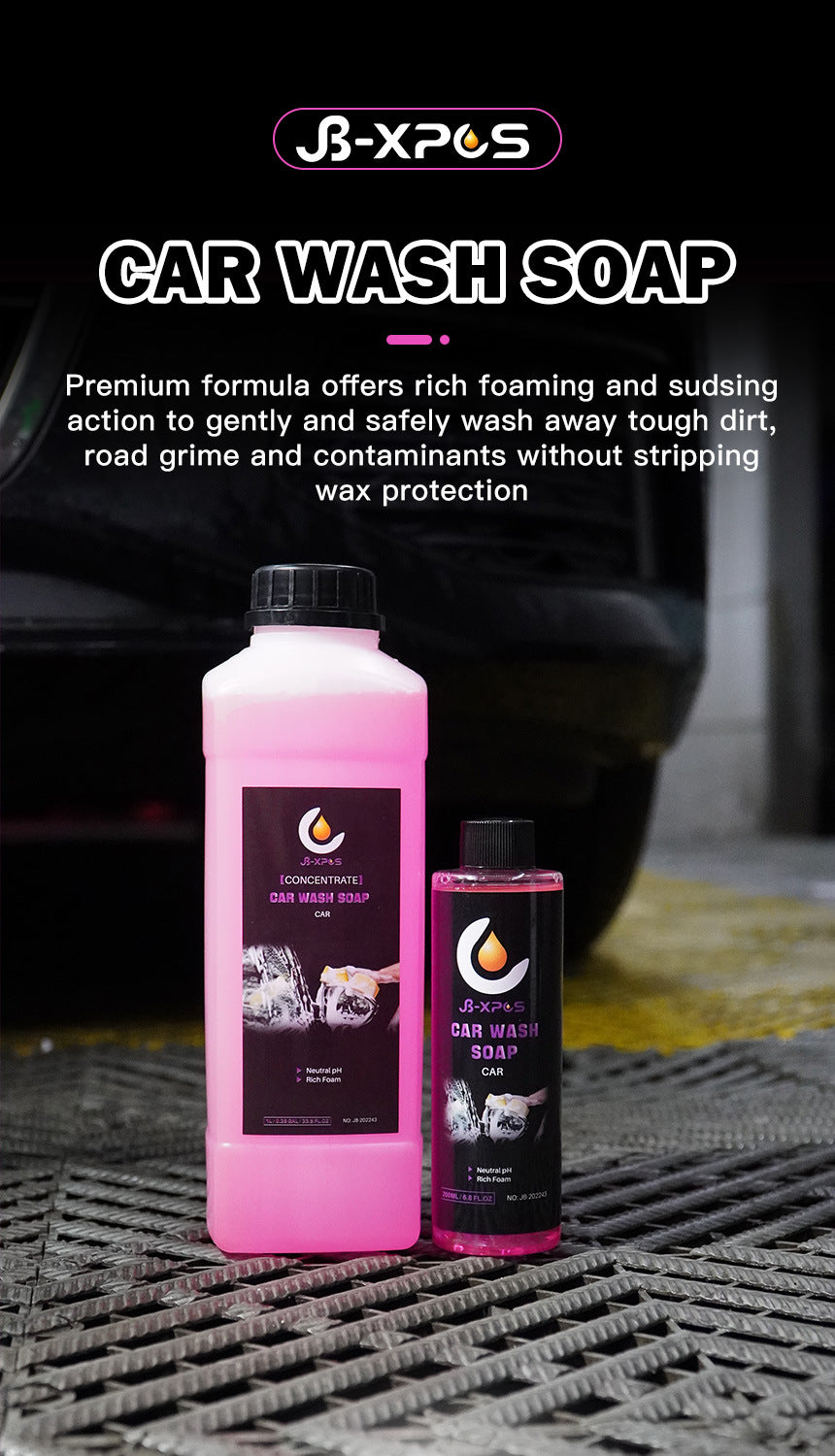 Car Wash Liquid Car Wax Foam Rich Cleaning Polishing