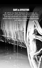 Car Wash Liquid Car Wax Foam Rich Cleaning Polishing