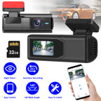 High quality 1Pc 2K HD Front Dash Cam For Car With IPS Screen Night Vision Loop Recording