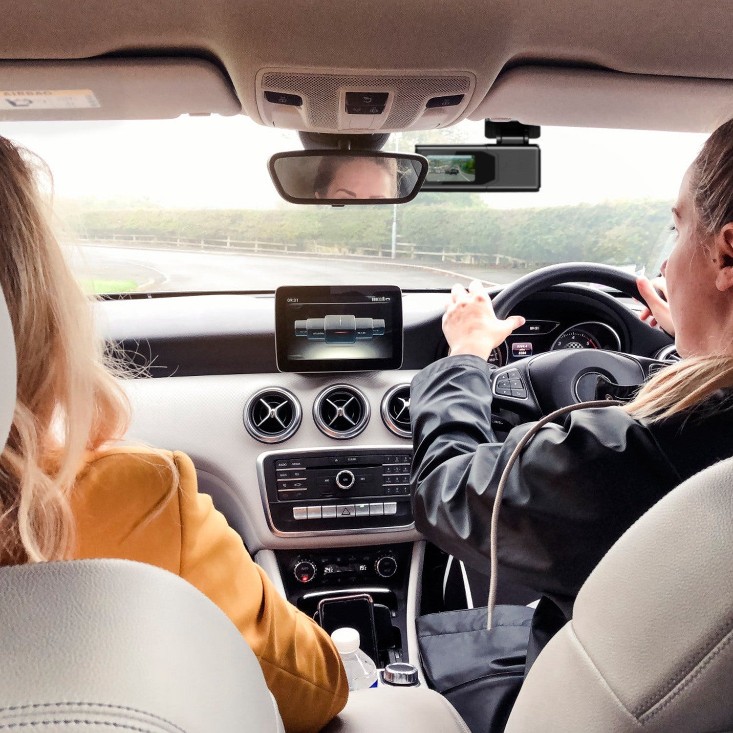 High quality 1Pc 2K HD Front Dash Cam For Car With IPS Screen Night Vision Loop Recording