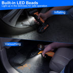 1Pc 4 In 1 Rechargeable Cordless Car Vacuum Cleaner, And more