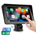 Portable Multi-functional touchscreen Car Stereo Wireless CarPlay & Android Auto