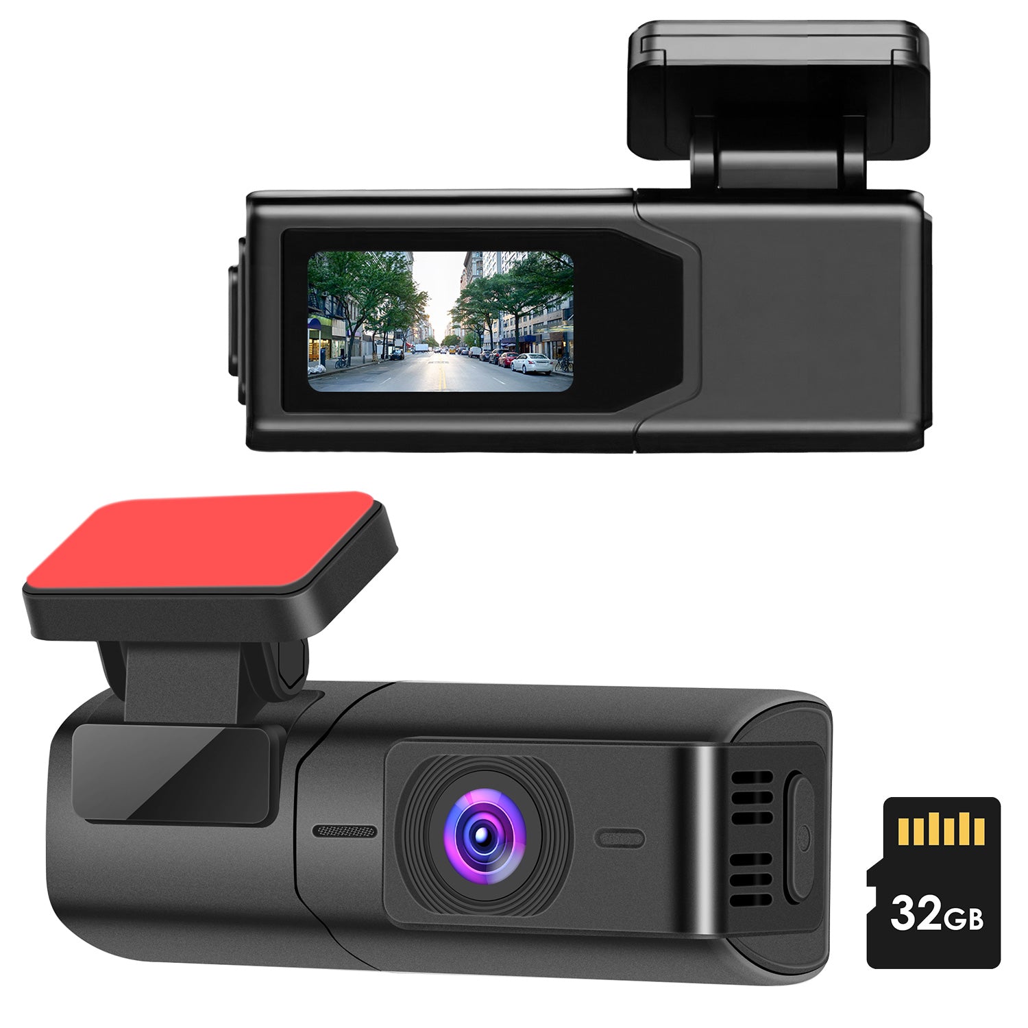 High quality 1Pc 2K HD Front Dash Cam For Car With IPS Screen Night Vision Loop Recording