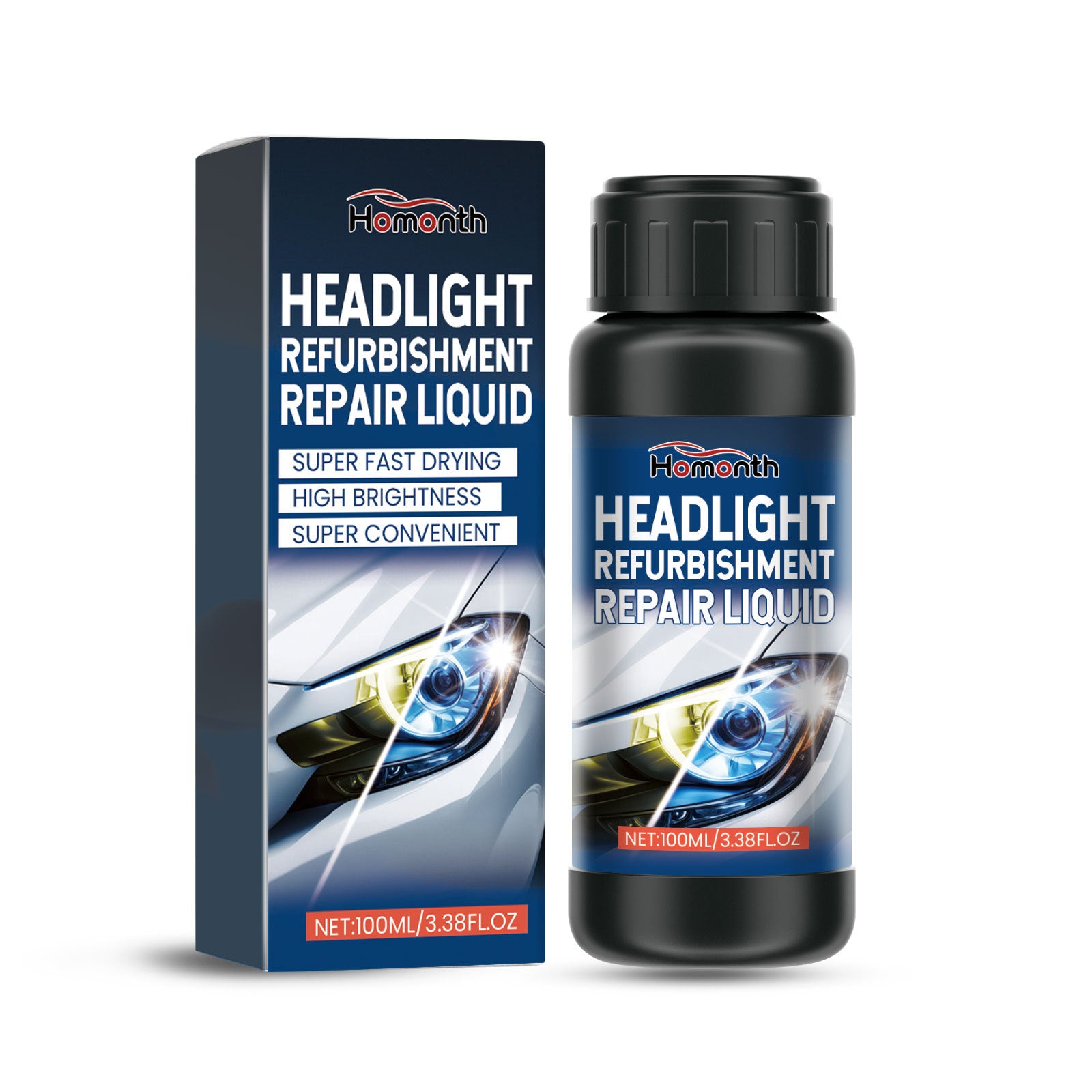 Car Headlight Repairing Liquid Headlight Rehuan Jingying Luster Cleaning Solution