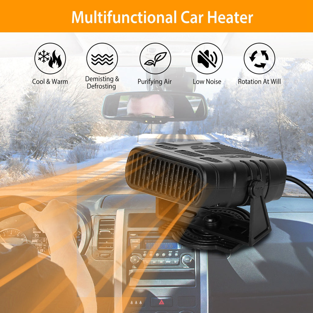 Portable Car Heater Heating Fan 2 In 1
